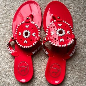 Jack Rogers in hot pink!